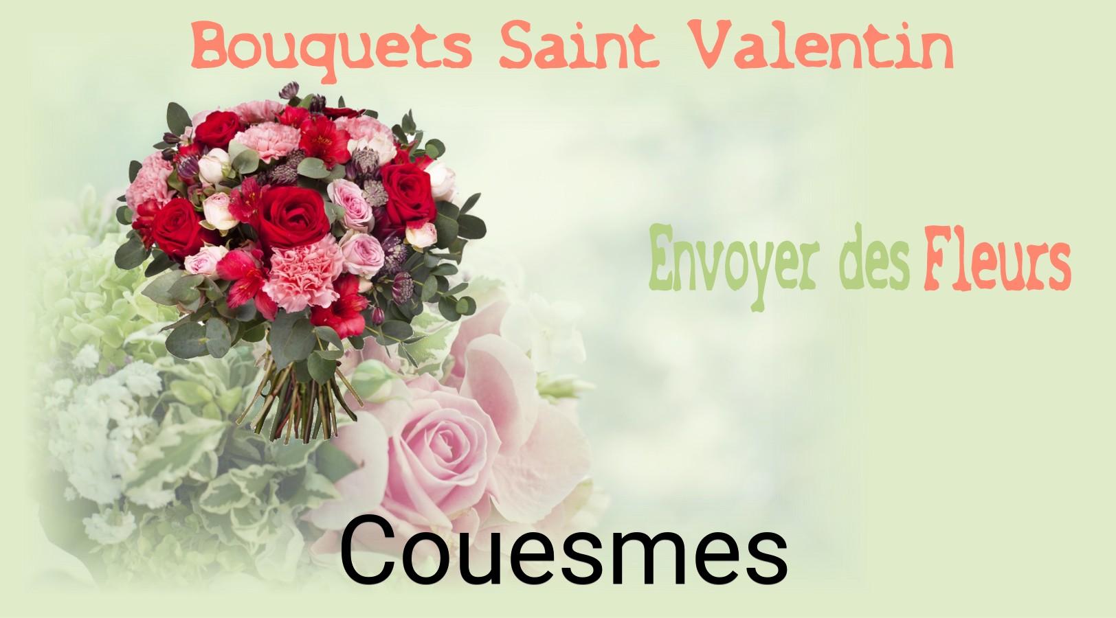 Roses de Saint-Valentin livrées à Couesmes